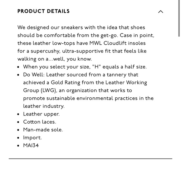 Madewell Sidewalk Low Top Sneakers in Leather - Picture 8 of 16